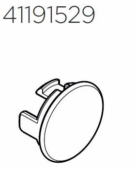 Thule Chariot Cross 2 Ersatzteil Lock Hole Cap 17-X