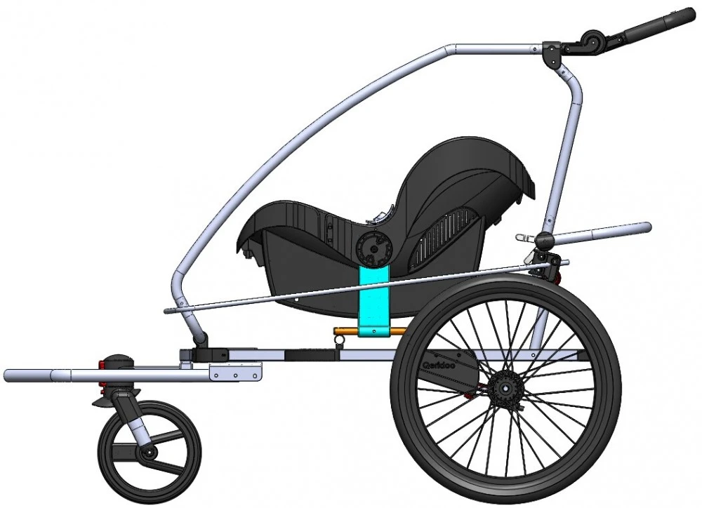 Qeridoo Babyschalen-Adapter 2017 + 2018 – Bild 3