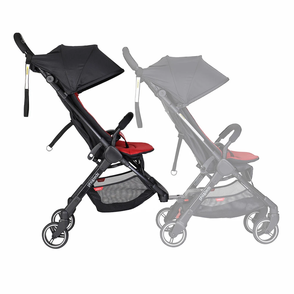 Phil&teds Double Kit Zweitsitz Für Go™ (2020+) Kinderwagen – Bild 2